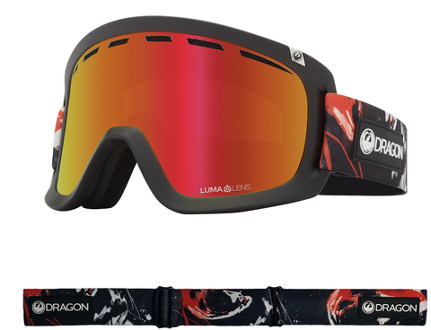 Dragon D1 OTG Goggle Koi w/ Lumalens Red Ion