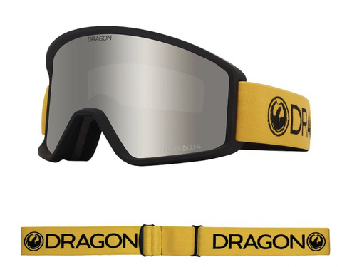 Dragon DXT OTG Goggle, Dijon Lite w/ LL Silver Ion