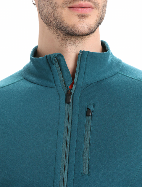 Icebreaker Mens Merino Descender Zip Jacket