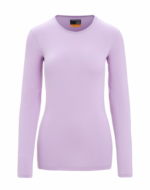 Icebreaker Womens Merino 200g Oasis Thermal Top