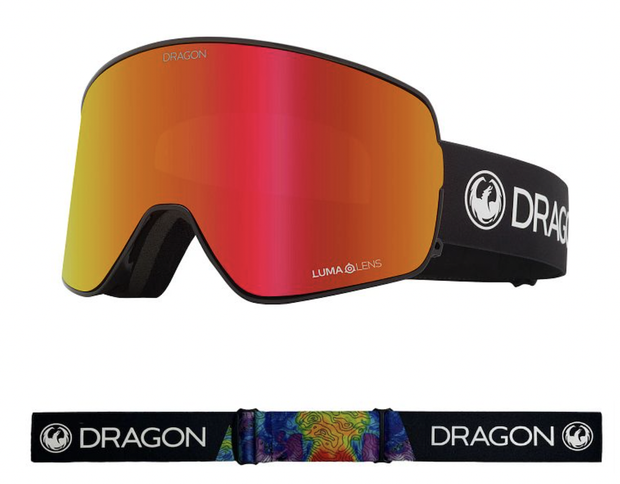 Dragon NFX2 Goggle, Thermal LL Red Ion w/ LL Rose