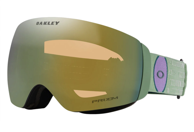 Oakley Flight Deck Goggle M Fraktel Jade w/ Prizm Sage Gold