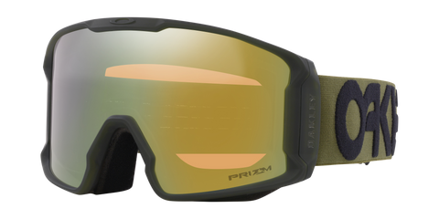 Oakley Line Miner Goggle L Matte B1B Dark Brush w/ Prizm Sage Gold