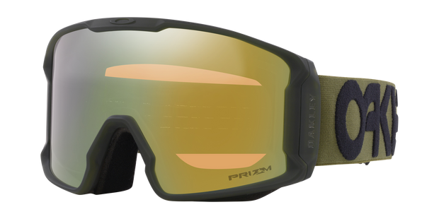 Oakley Line Miner Goggle L Matte B1B Dark Brush w/ Prizm Sage Gold