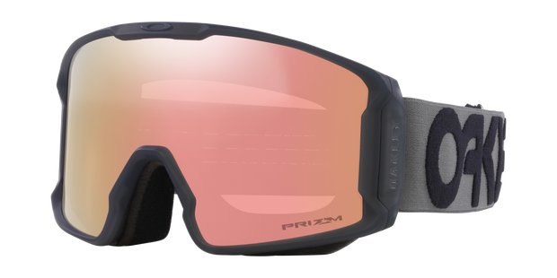 Oakley Line Miner Goggle L Matte B1B Forged Iron w/ Prizm Rose Gold