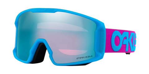 Oakley Line Miner Goggle M Matte B1B Purple w/ Prizm Sapphire