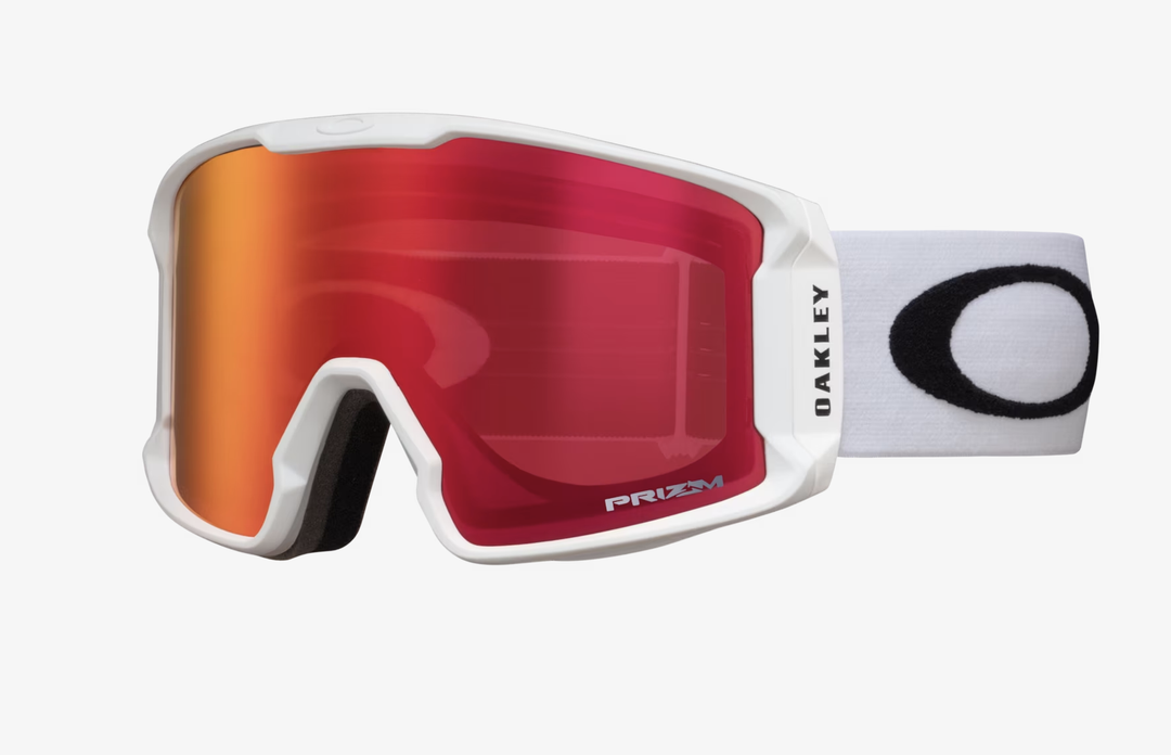 Oakley Line Miner L Matte White w/ Prizm Torch Iridium
