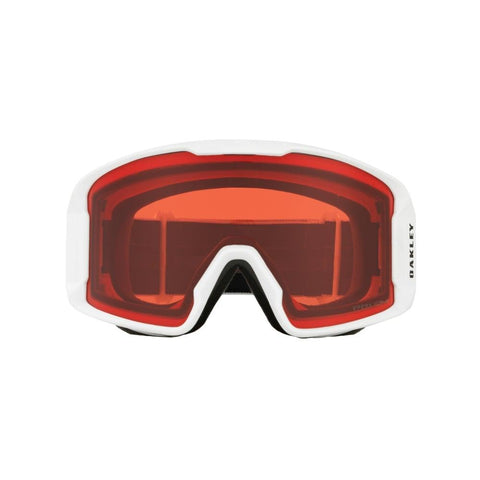 Oakley Line Miner Youth Goggle Matte White w/ Prizm Rose - First tracks Boardstore
