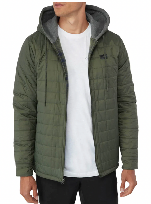 O'Neill Hooded Glacier Reversible Jacket