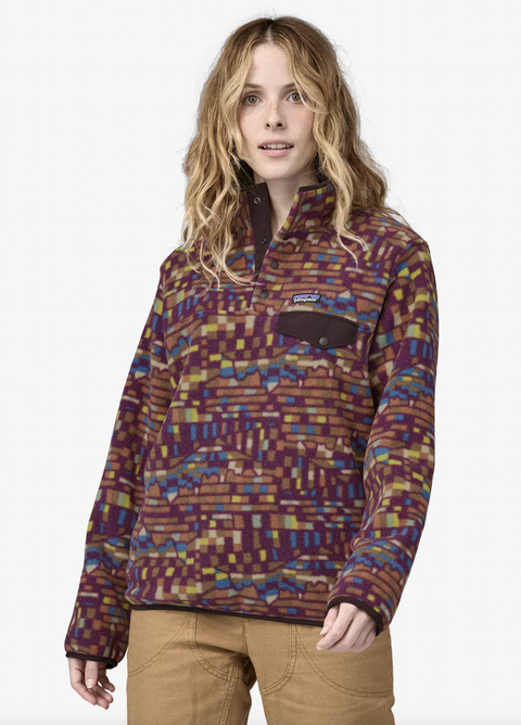 Patagonia Womens Lightweight Synchilla Snap-T Pullover Patagonia Womens Lightweight Synchilla Snap-T Pullover