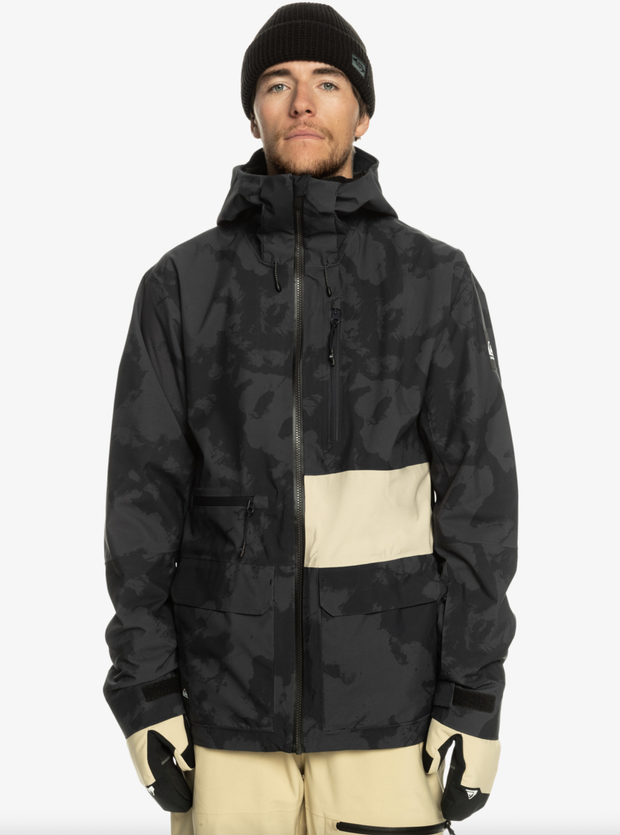 Quiksilver Mens Carlson Stretch Quest Technical  Jacket 2025
