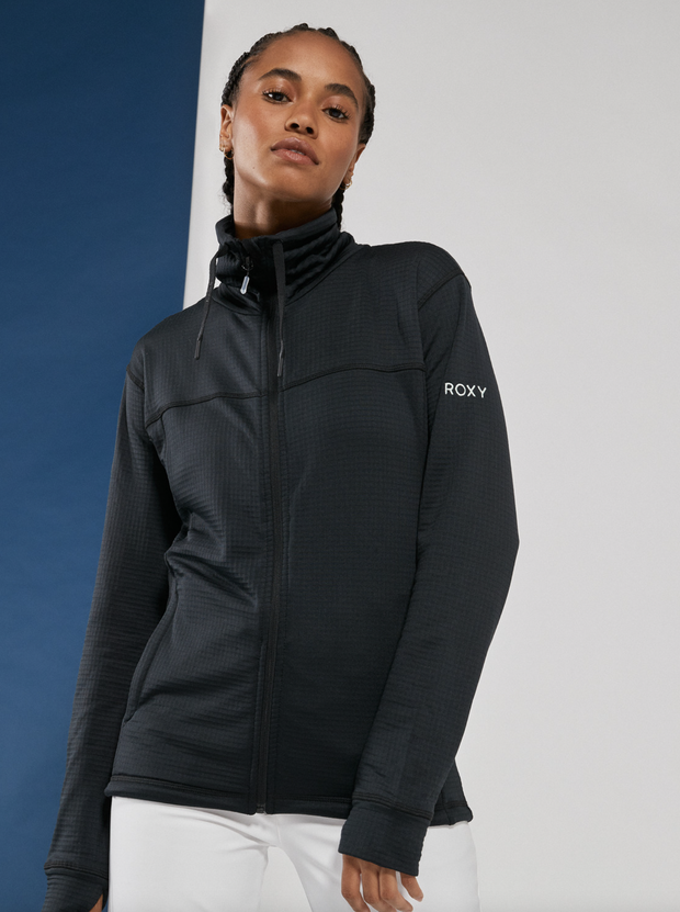 Roxy Womens Vertere Technical Zip-Up Fleece