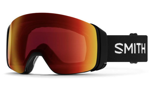 Smith 4D Mag Goggle - Black w/ ChromaPop Everyday Photochromatic Red Mirror