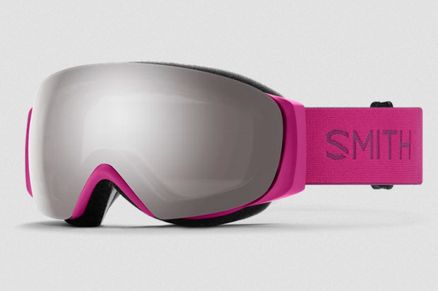 Smith I/O Mag S Goggle, Fuchsia Chromapop Sun Platinum Mirror w/ Storm Blue Sensor Mirror