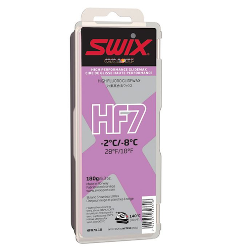 Swix HF7 High Fluro Wax 180g