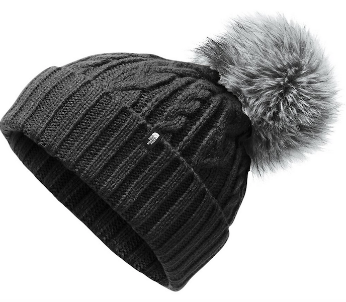 The North Face Oh Mega Fur Pom Beanie