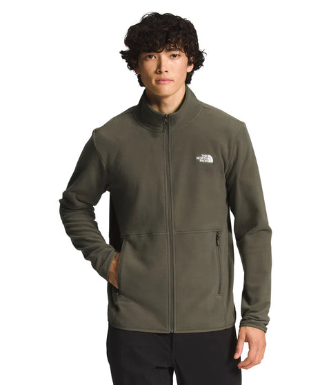 The North Face Mens TKA Glacier Full Zip Fleece First Tracks