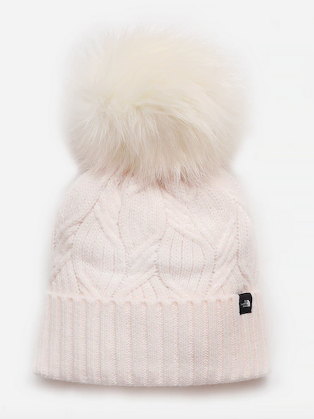 The North Face Oh Mega Fur Pom Beanie