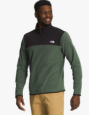 The North Face Mens TKA Glacier Quarter Zip Fleece