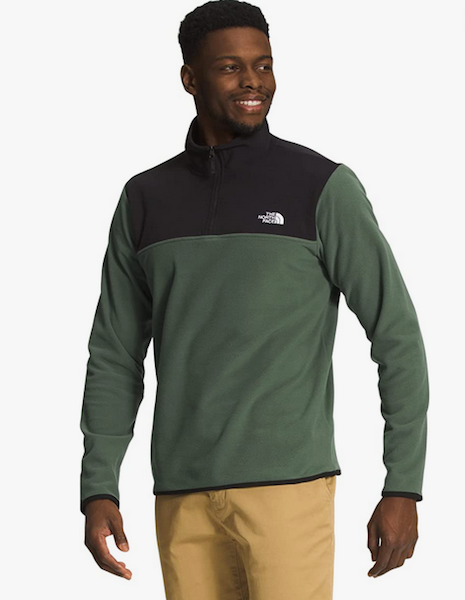 The North Face Men's TKA Glacier Quarter Zip Fleece