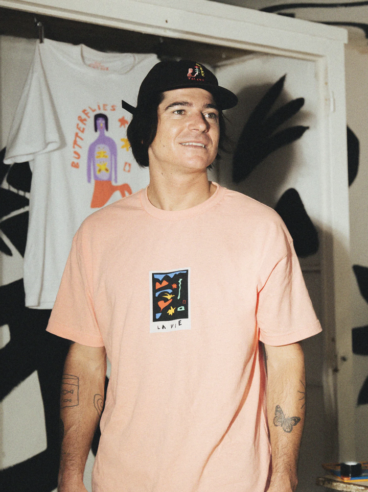 Volcom Mens Arthur Longo 3 T-Shirt