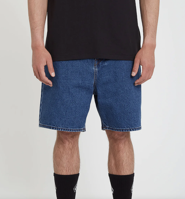 Volcom Mens Billow Denim Short