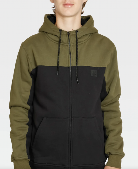 Volcom Single Stone Div Lined Fullzip Hoodie