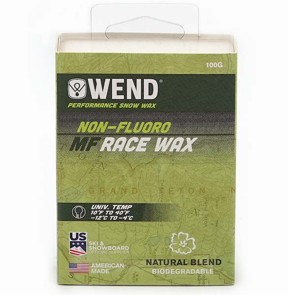 Wend Non-Fluoro MF Race Wax 100g -12C to -4C