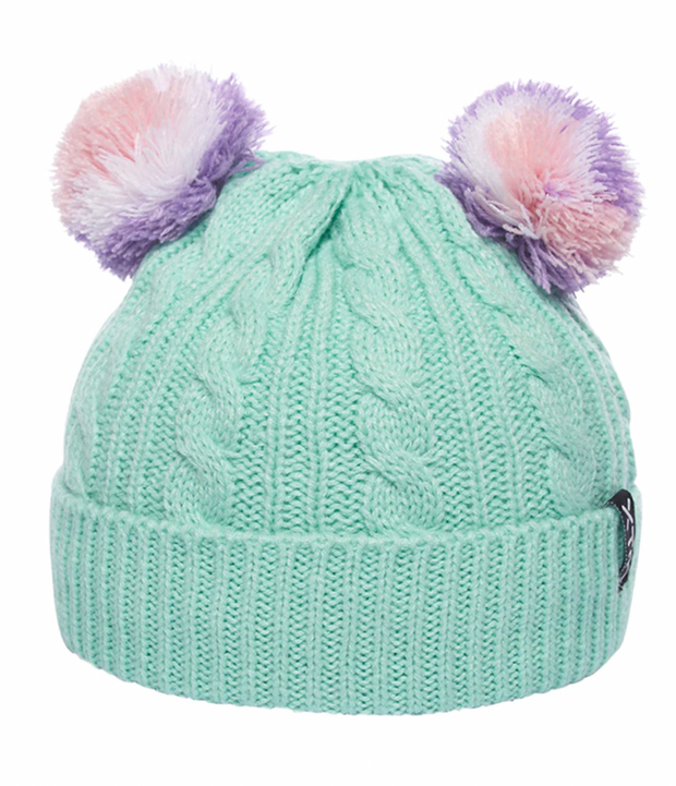 XTM Kids Hazel Knitted Double Pom Pom Beanie